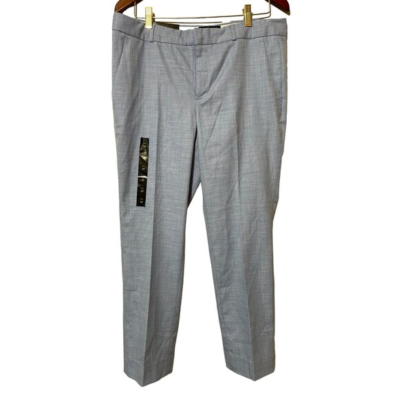 Banana Republic Pants - Banana Republic washable Ryan Chambray Slim Suit Pant Size 12 Petite